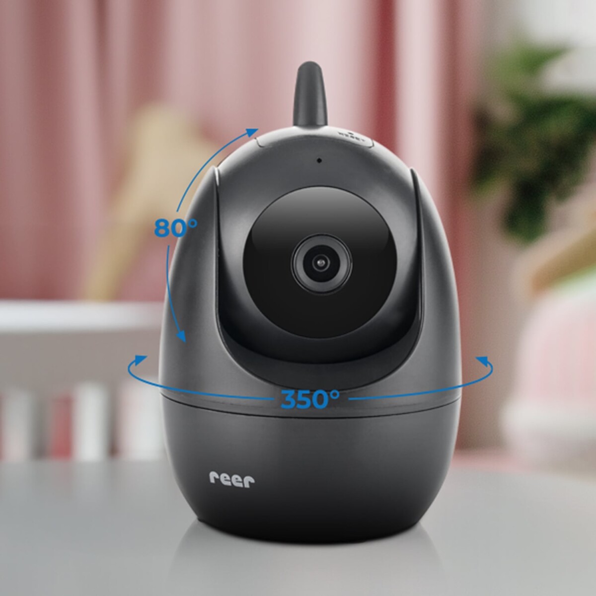 Reer - Babycam Pro Hd Move - Blackgrey - 195 X 11 X 125 Cm