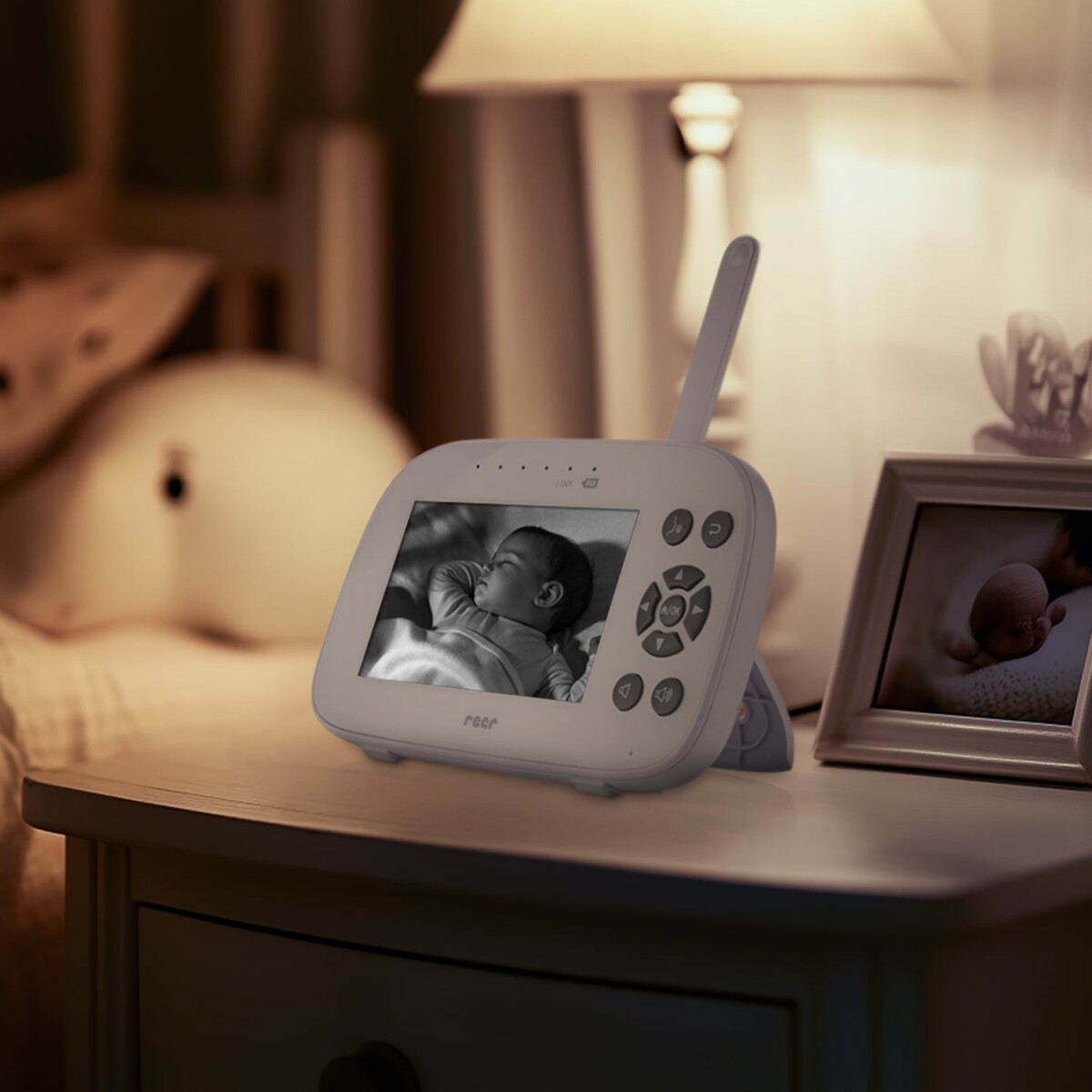 Reer - Babycam Xl Move - Whitegrey - 193 X 114 X 125 Cm