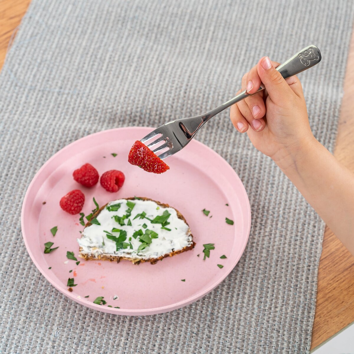 Reer - Børnebestik - Rustfrit Stål - 4 Stk