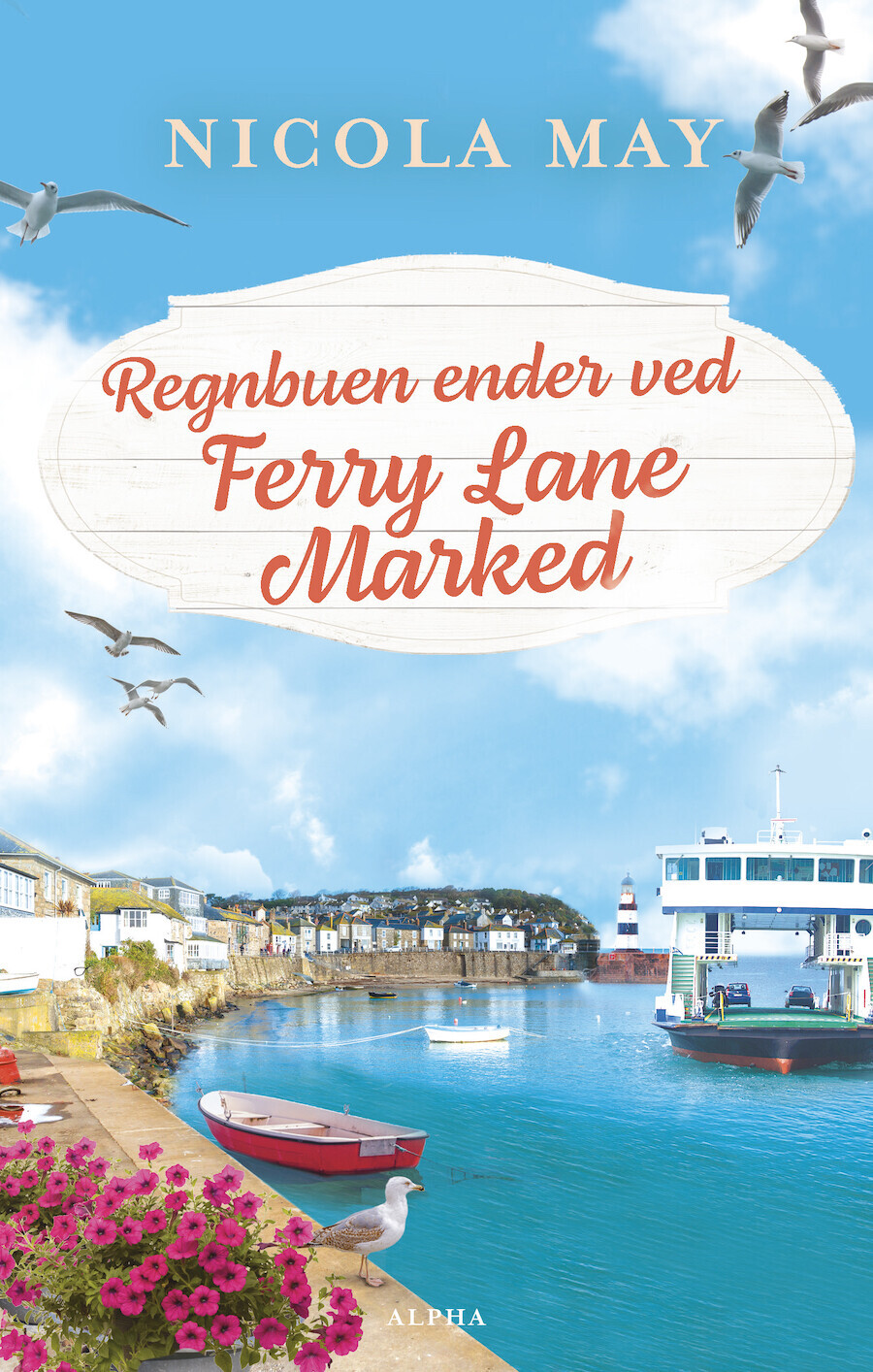 Regnbuen Ender Ved Ferry Lane Marked