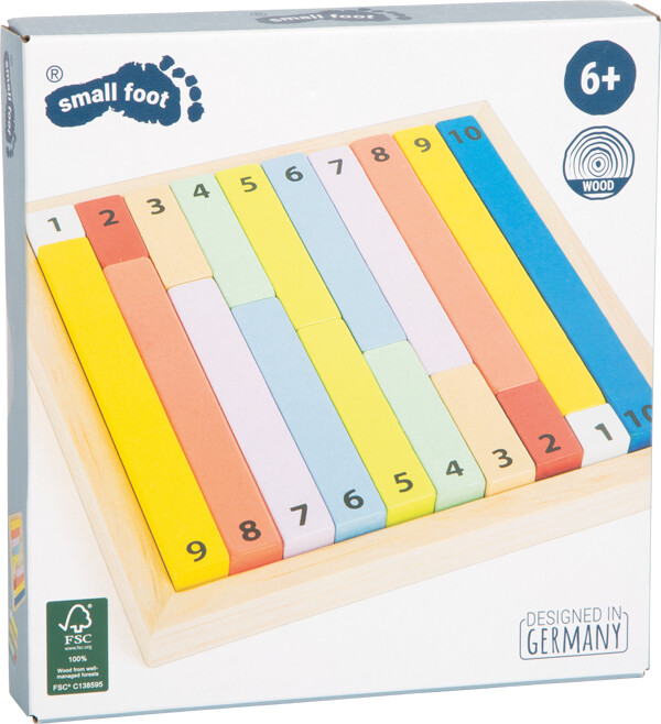 Regnetavle Med Stave I Ramme - Small Foot