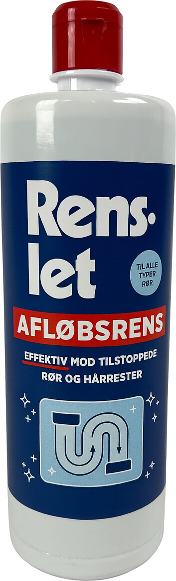 Rens-Let - Afløbsrens - 8X1 L