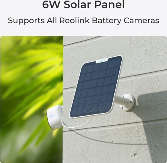 Reolink - Argus 3 Ultra B350 4K Udendørs Batteridrevet Wi-Fi Kamera - Hvid