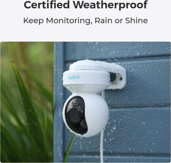 Reolink - E1 Outdoor E540 Smart Ptz Wi-Fi Kamera - Hvid