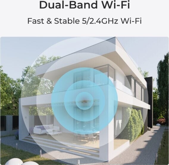 Reolink - E1 Outdoor E540 Smart Ptz Wi-Fi Kamera - Hvid