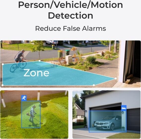 Reolink - E1 Outdoor E540 Smart Ptz Wi-Fi Kamera - Hvid