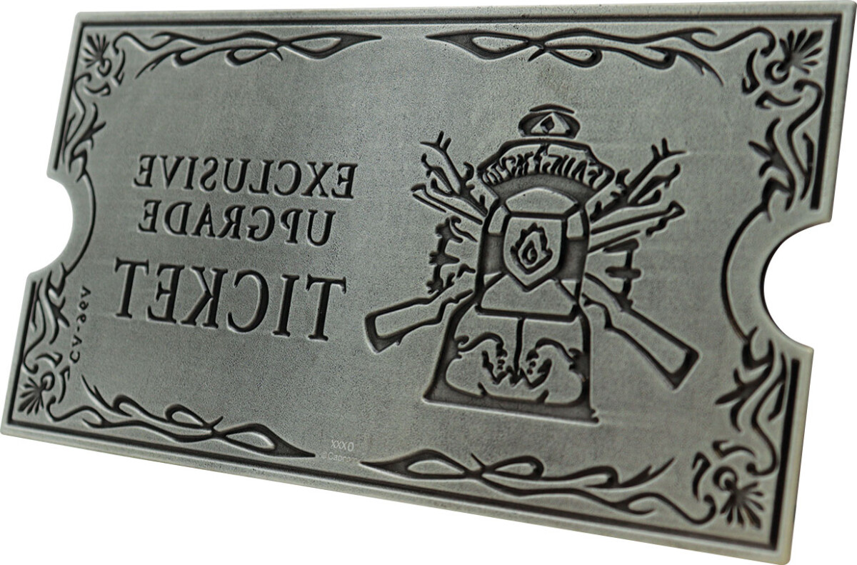 Resident Evil 4 Metal Exclusive Upgrade Ticket