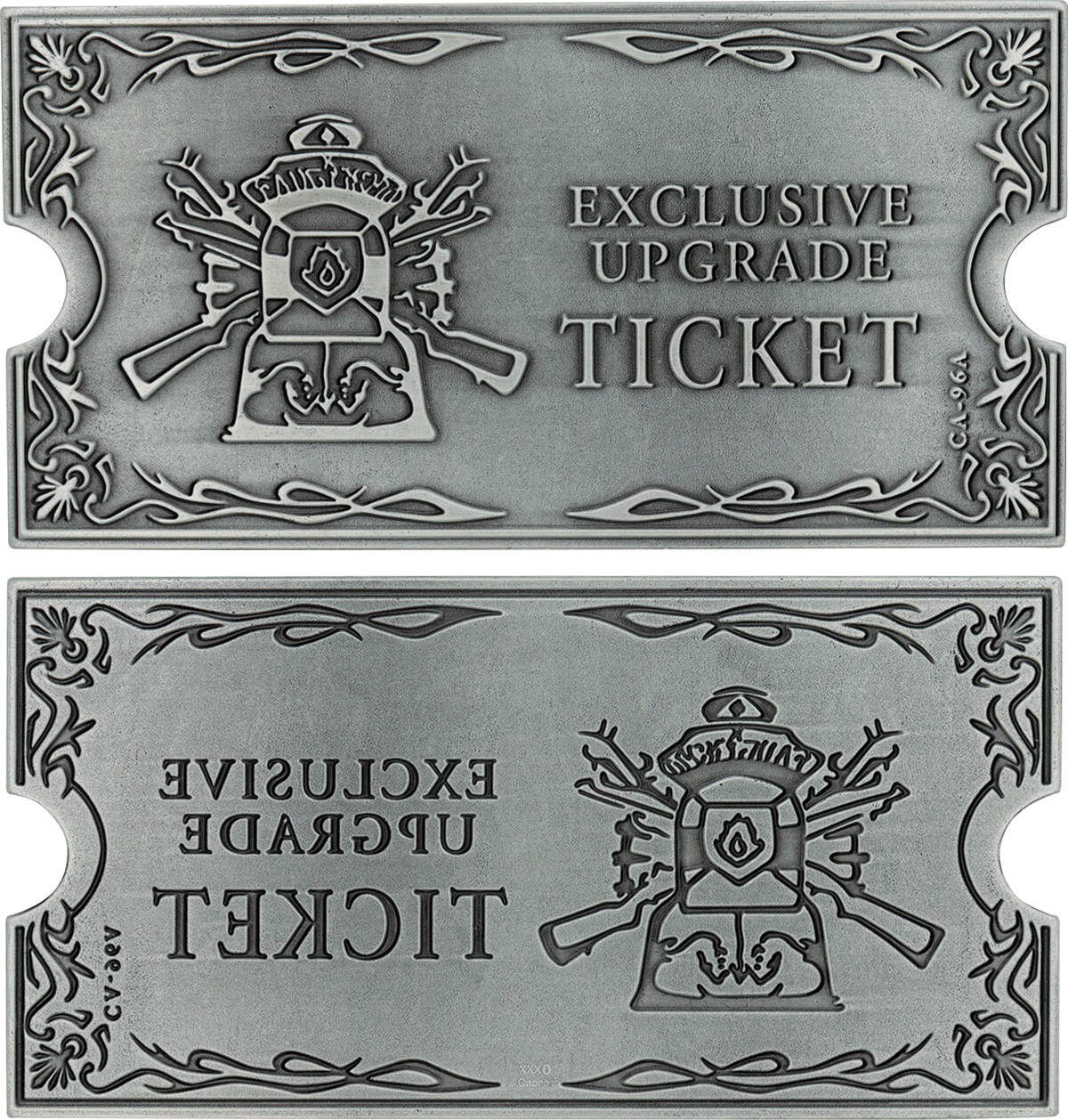 Resident Evil 4 Metal Exclusive Upgrade Ticket
