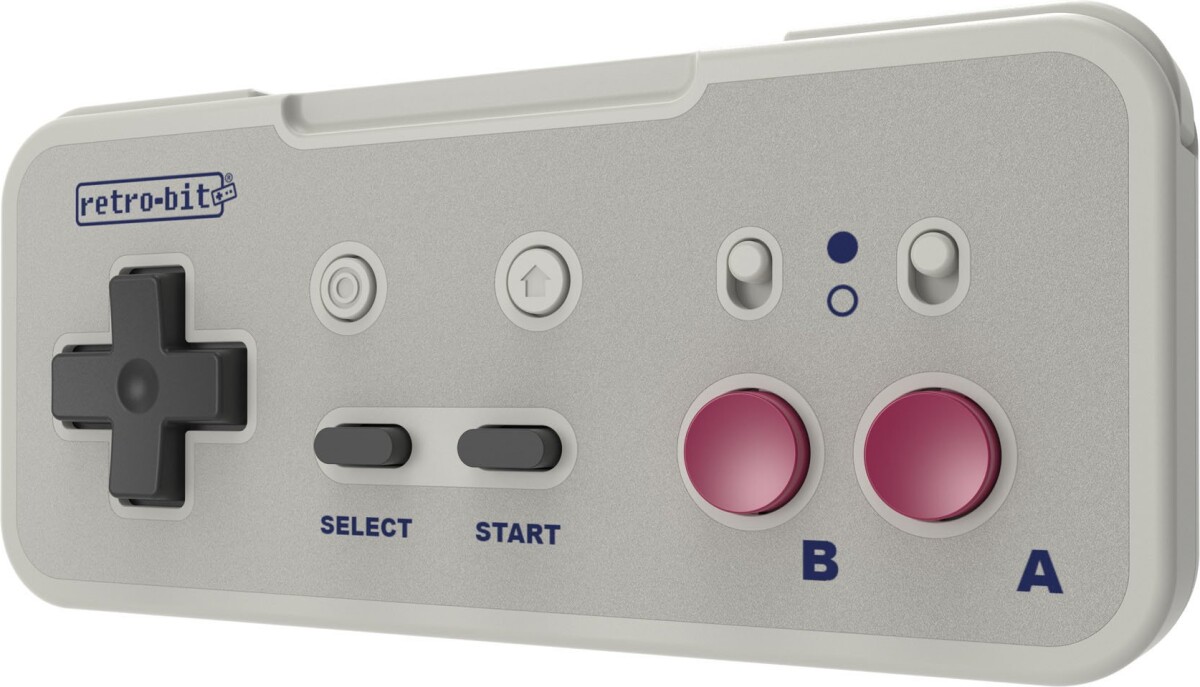 Retro-Bit - Origin8 24G Pad Ns Nes - Grey