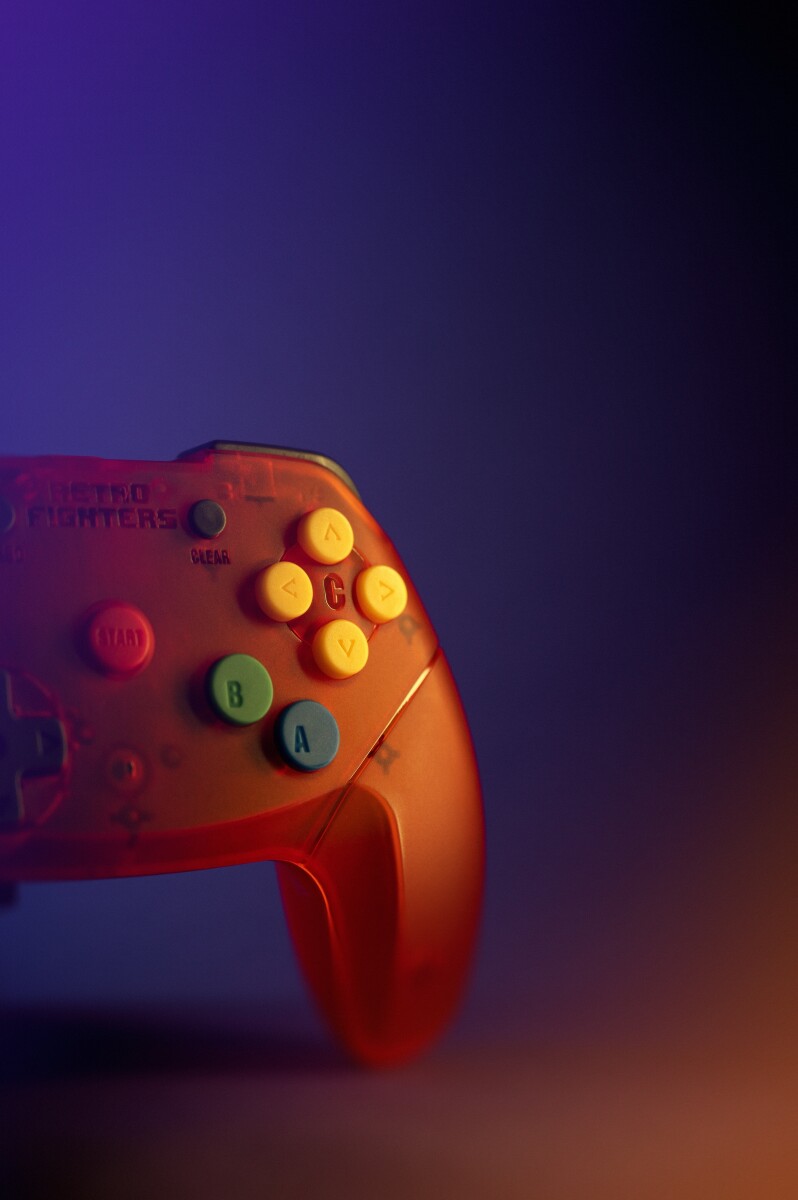 Retro-Fighters - Brawler64 24G Controller - Orange