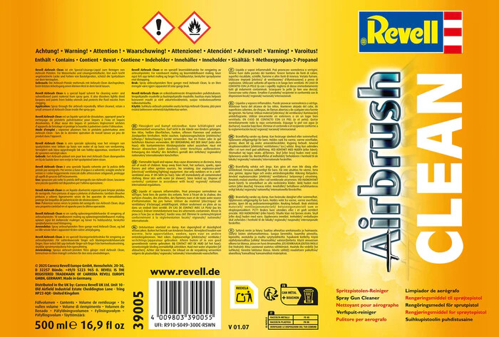 Revell - Airbrush Cleaner 500 Ml