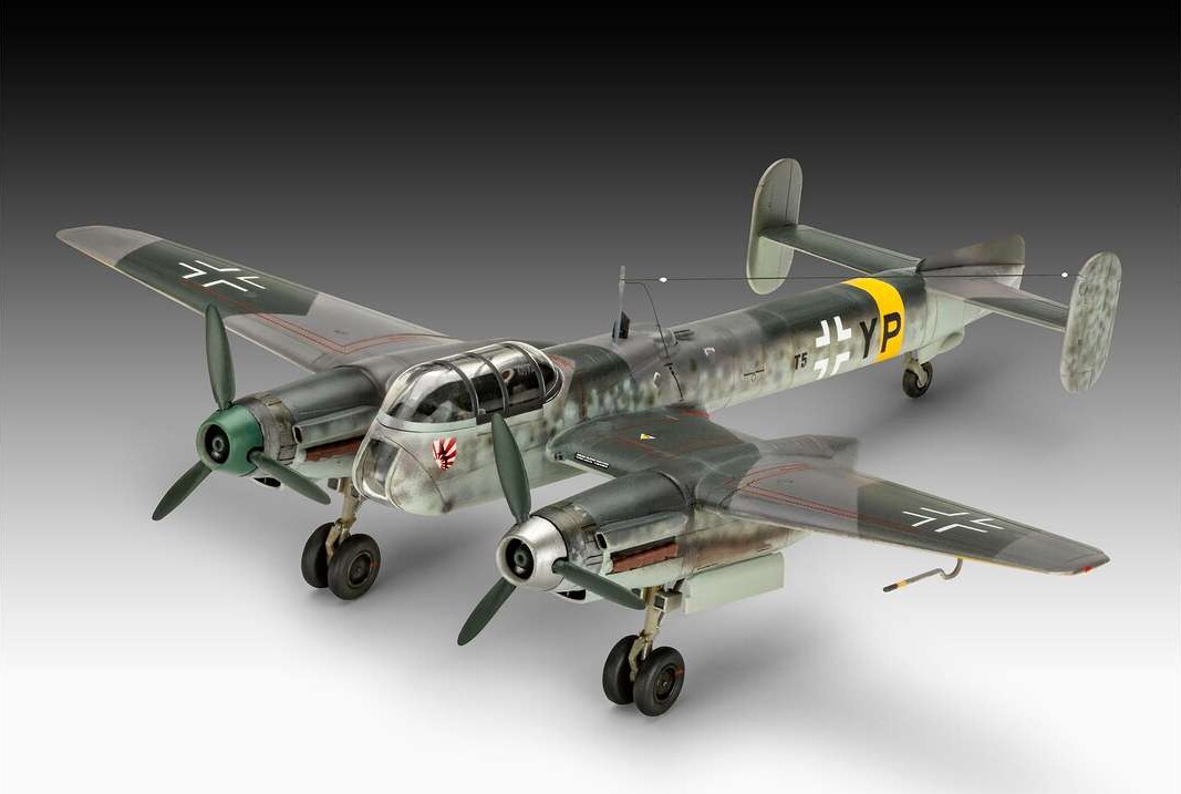 Revell - Arado Ar-240 Modelfly Byggesæt - 1 72 - Level 4 - 03798