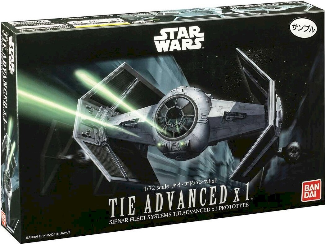 Revell - Star Wars Bandai Tie Advanced Byggesæt - 1 72 - 01214