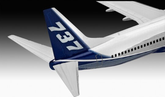 Revell - Boeing 737-800 - Level 3 - 1 288 - 03809