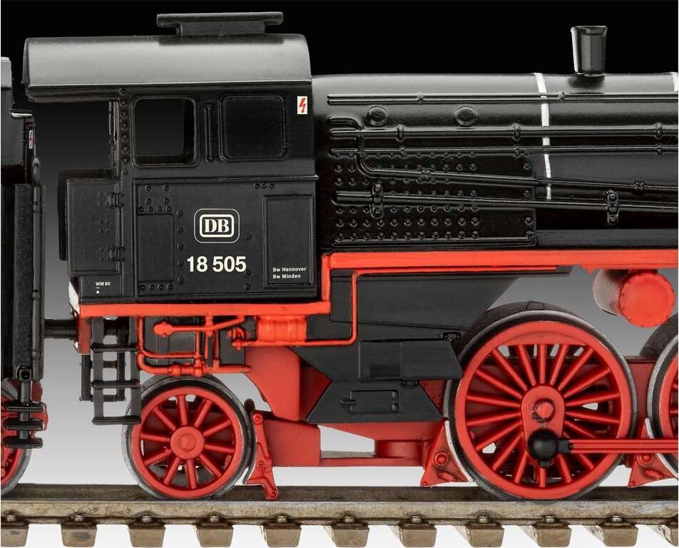 Revell - Br 18 505 Wtender Tog Byggesæt - 1 87 - 62167