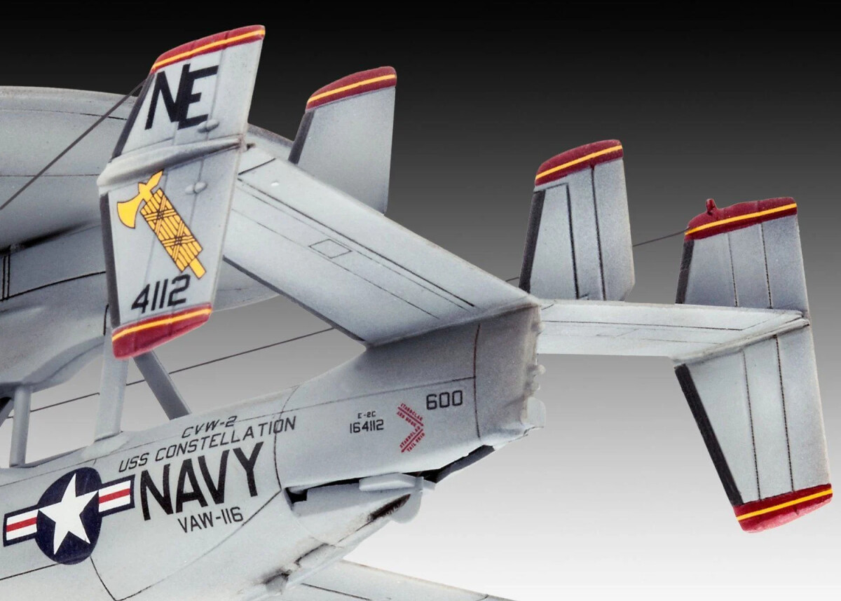 Revell 03945 - E-2C Hawkeye Grumman Fly - Level 3 - 1 144