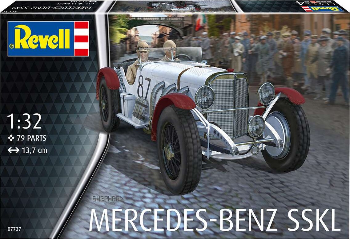 Revell - Mercedes-Benz Sskl Model Bil Byggesæt - 1 32 - 07737