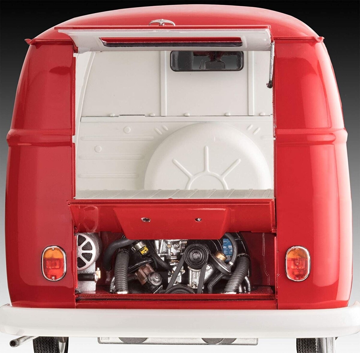 Revell 7049 - Vw T1 Kastenwagen Panel Van Bil - Level 5 - 1 16