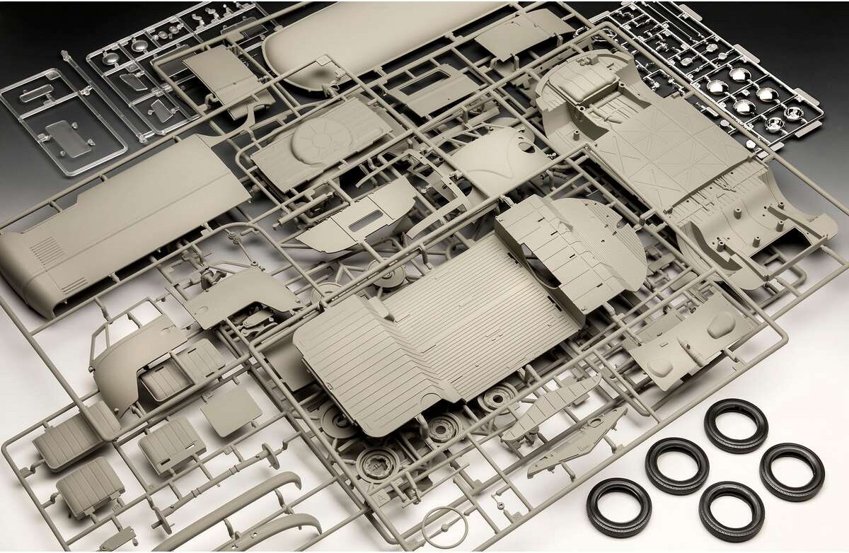 Revell - Vw T1 Panel Van - 75 Years Of The Vw T1 - 1 16 - 07742