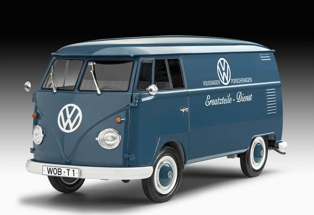 Revell - Vw T1 Panel Van - 75 Years Of The Vw T1 - 1 16 - 07742