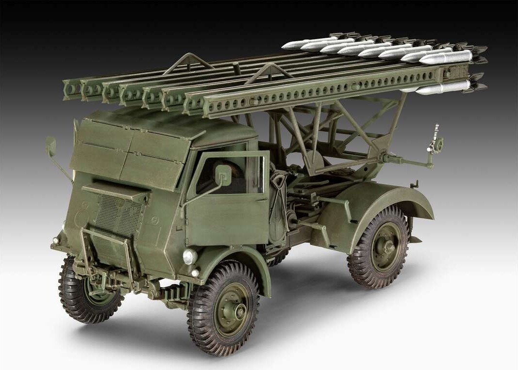 Revell - Wot 8 Bm-13-16 Katyushacargo - 1 35 - 63338