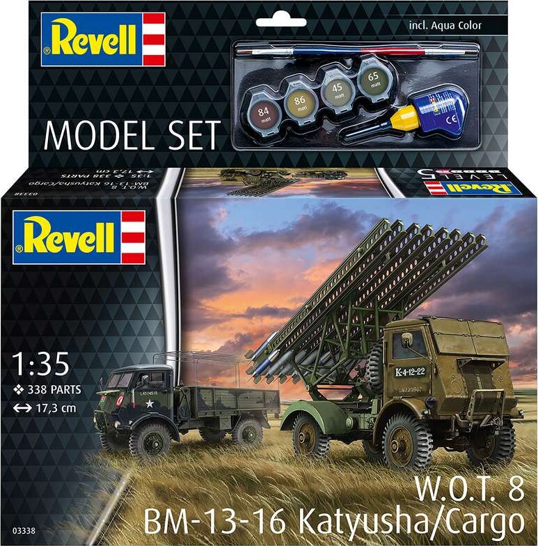 Revell - Wot 8 Bm-13-16 Katyushacargo - 1 35 - 63338