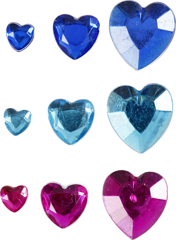 Rhinsten - Forskellige Farver - Ø 6 10 14 Mm - 2520 Stk