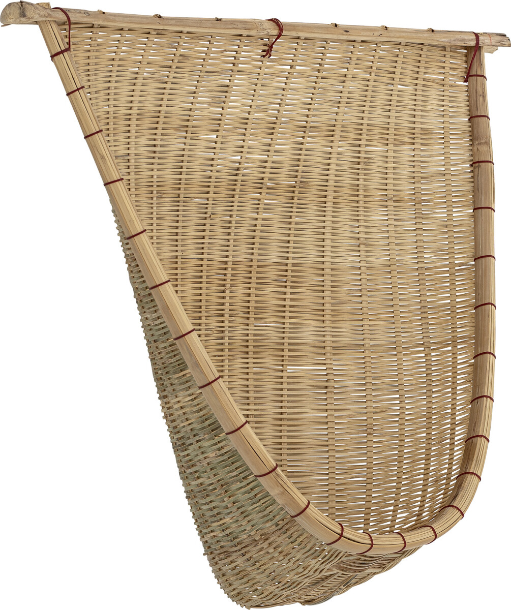 Bloomingville - Ri Vægdekoration - Natur - Bambus - Flet