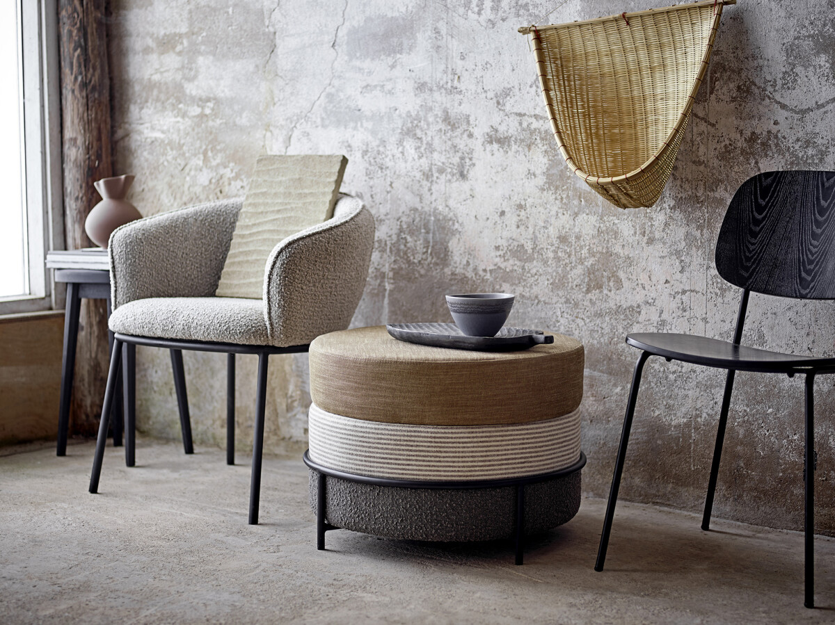 Bloomingville - Ri Vægdekoration - Natur - Bambus - Flet