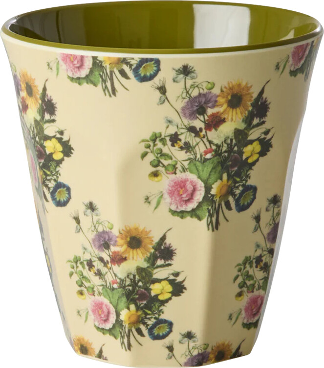 Rice - Melamine Cups With Bon Vivant Prints - Small - 160 Ml
