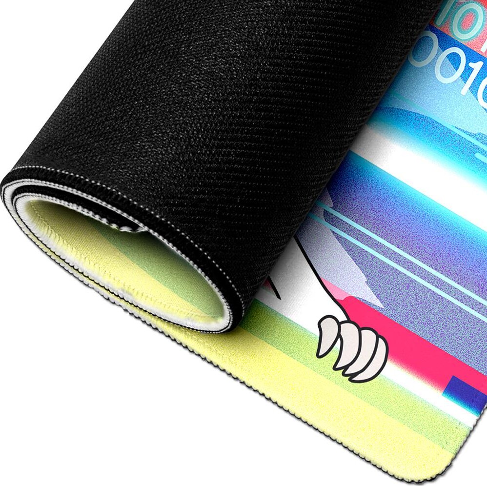 Rick And Morty - Mousepad Glitched Xl