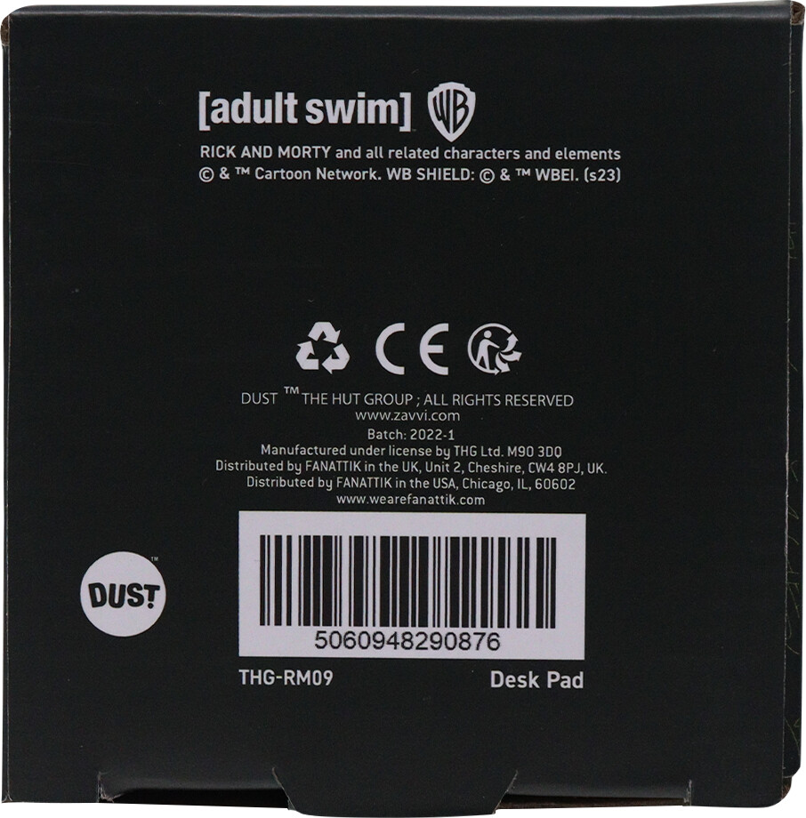 Rick Morty Desk Pad Coaster Set