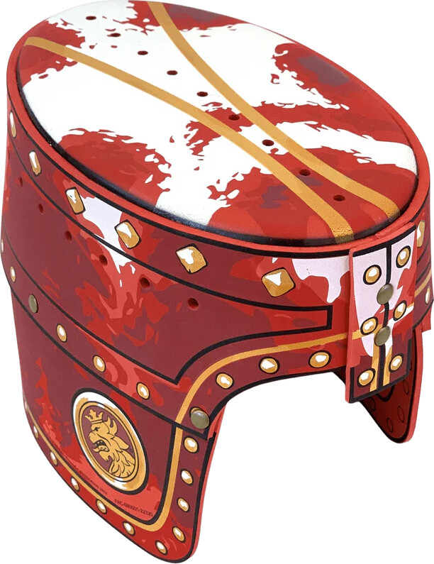 Liontouch - Ridderhjelm Til Børn - Rød - Noble Knight-Serien