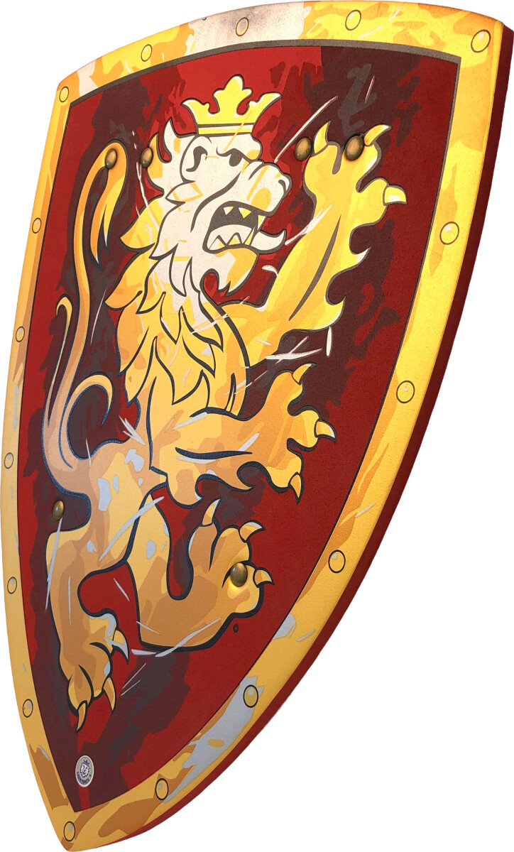 Liontouch - Ridderskjold Legetøj I Skum Til Børn - Noble Knight - Rød