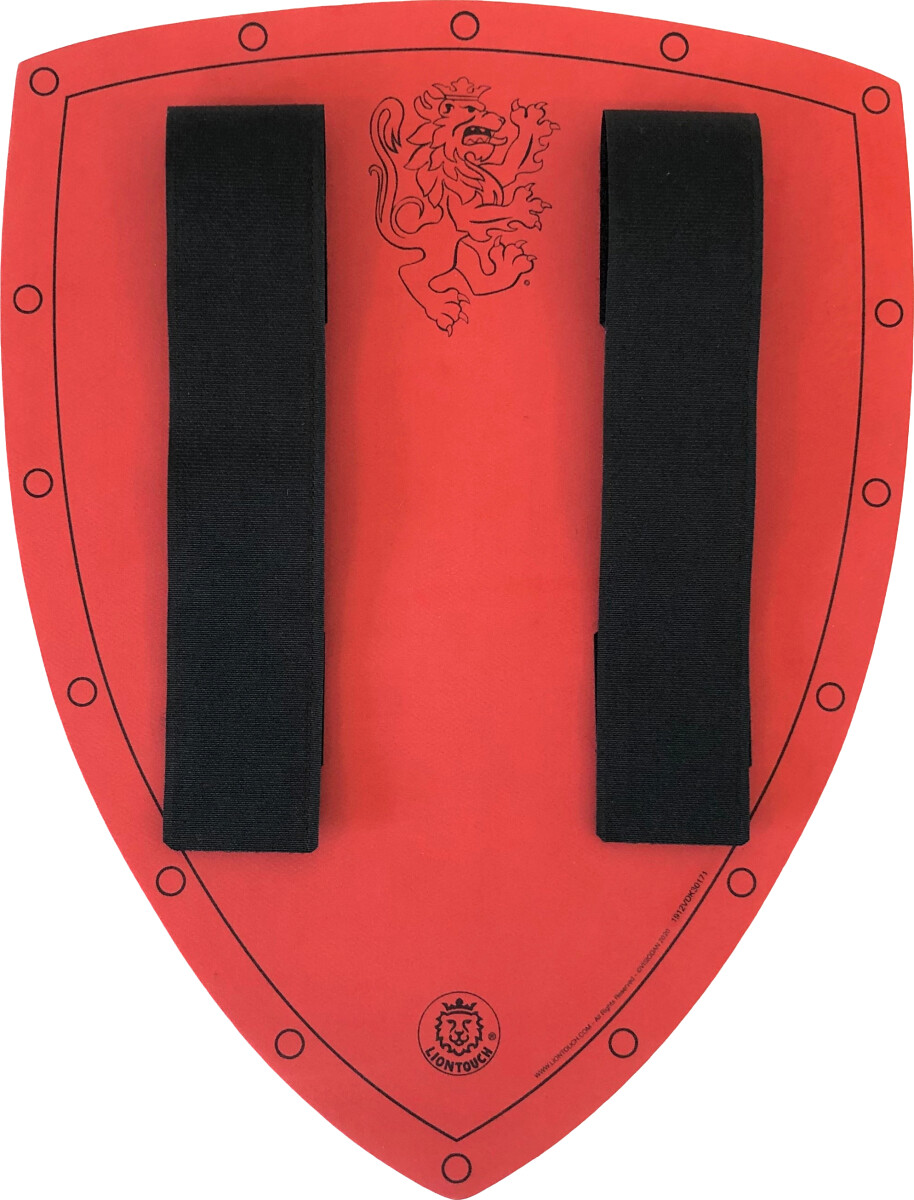 Liontouch - Ridderskjold Legetøj I Skum Til Børn - Noble Knight - Rød