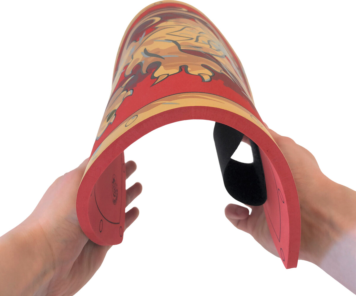 Liontouch - Ridderskjold Legetøj I Skum Til Børn - Noble Knight - Rød