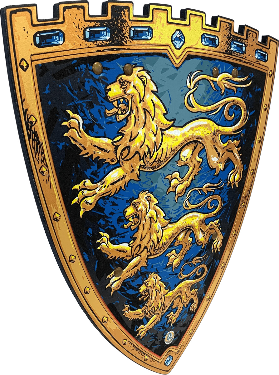 Liontouch - Ridderskjold Legetøj I Skum Til Børn - Triple Lion - Small