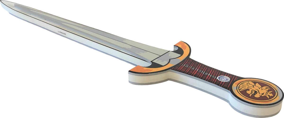 Liontouch - Riddersværd Legetøj I Skum Til Børn - Noble Knight - Rød