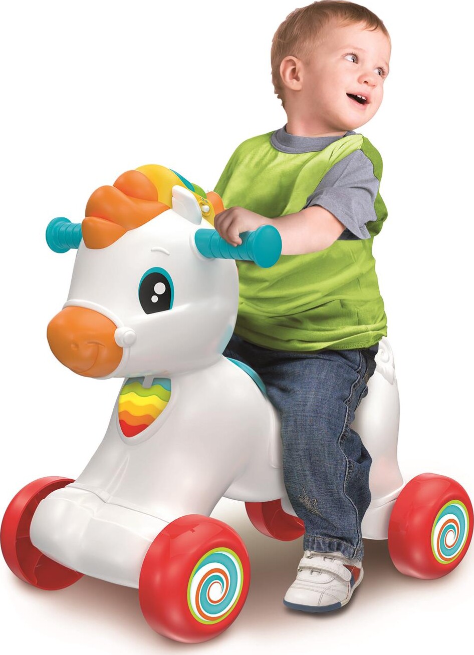 Baby Clementoni - Interactive Horse Ride On - 3-I-1 Gåbil