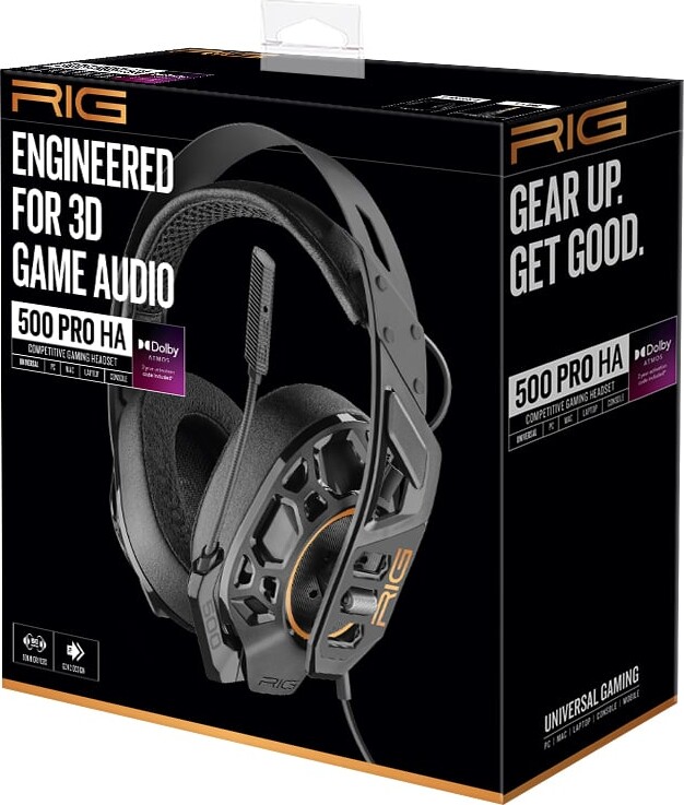 Rig 500 Pro Ha - Gaming Headset - Ps5 Xbox Switch Pc - Sort
