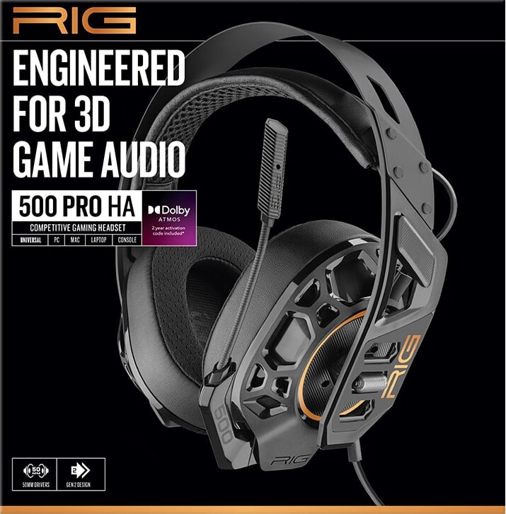 Rig 500 Pro Ha - Gaming Headset - Ps5 Xbox Switch Pc - Sort