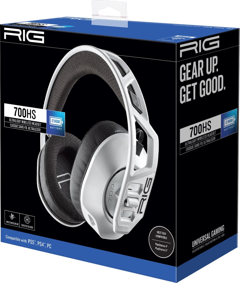 Plantronics Rig 700 Hs - Trådløst Ps4 Ps5 Headset - Hvid