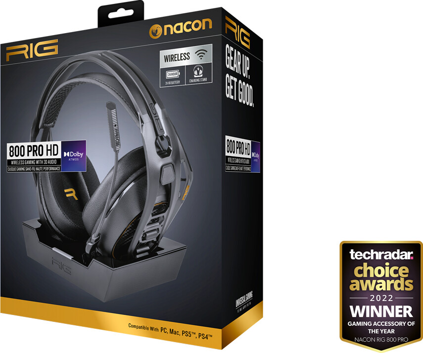 Rig 800 Pro Hd - Wireless Gaming Headset - Pc - Sort