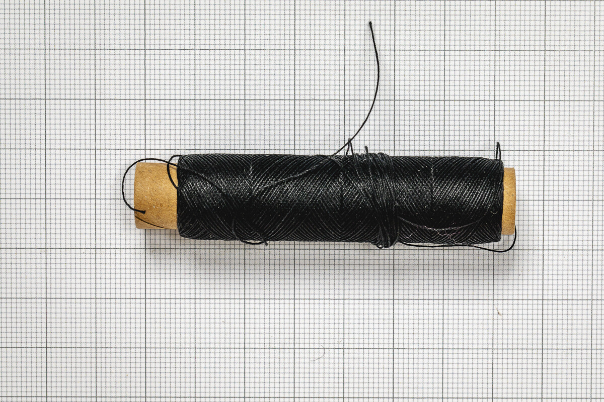 Rigging Thread 0 25 Mm X 50 M - Black - 04-Bf-0B70 - Billing Boats