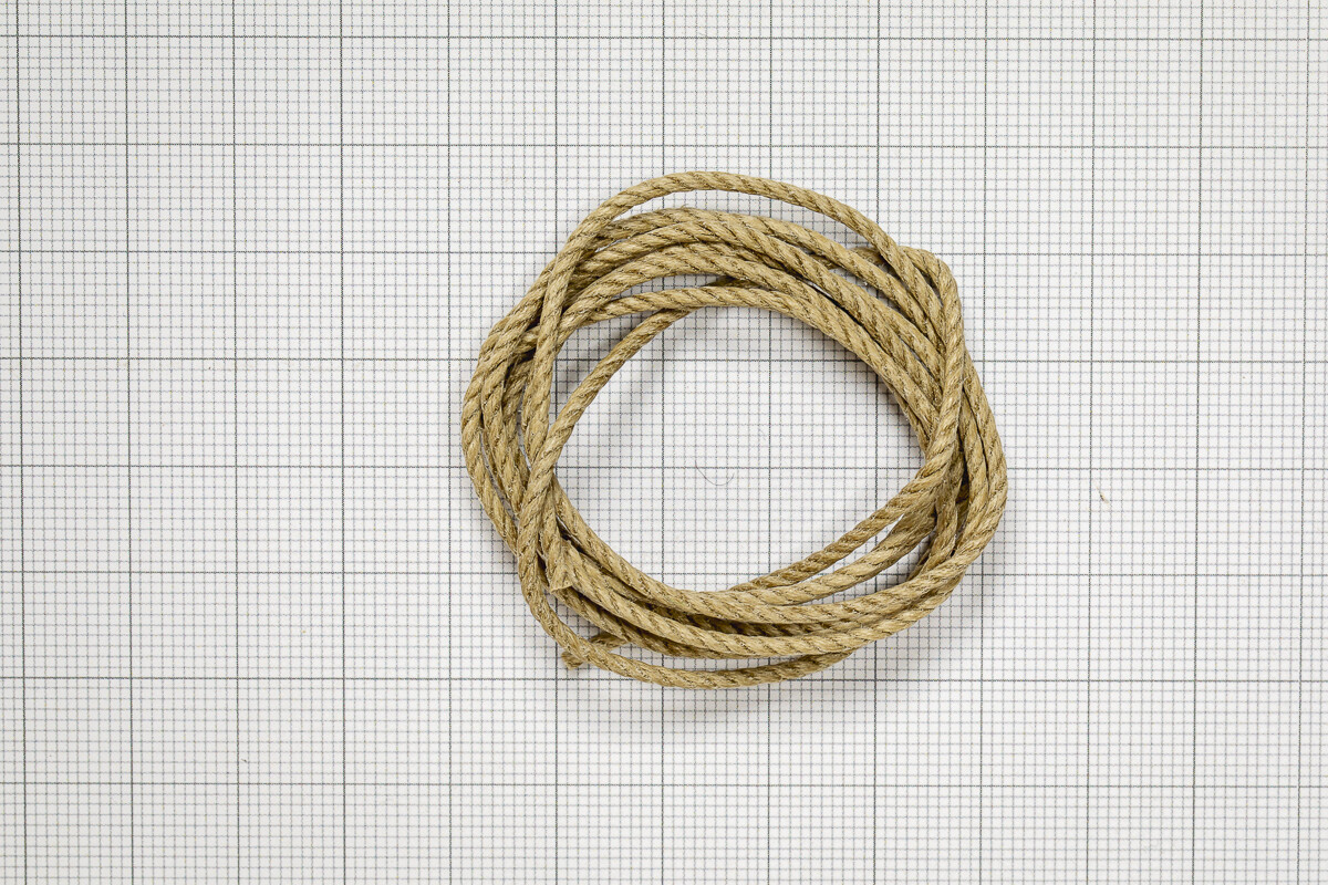 Rigging Thread 2 0 Mm X 1 M - Hemp Color - 04-Bf-0H74 - Billing Boats