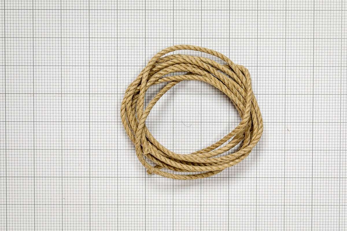 Rigging Thread 2 0 Mm X 1 M - Hemp Color - 04-Bf-0H74 - Billing Boats