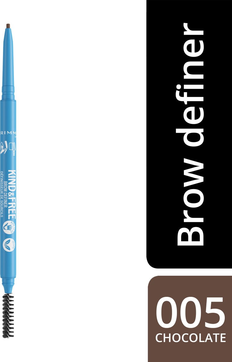 Rimmel - Kind Free Dual Ended Brow Definer - 05 Chocolate
