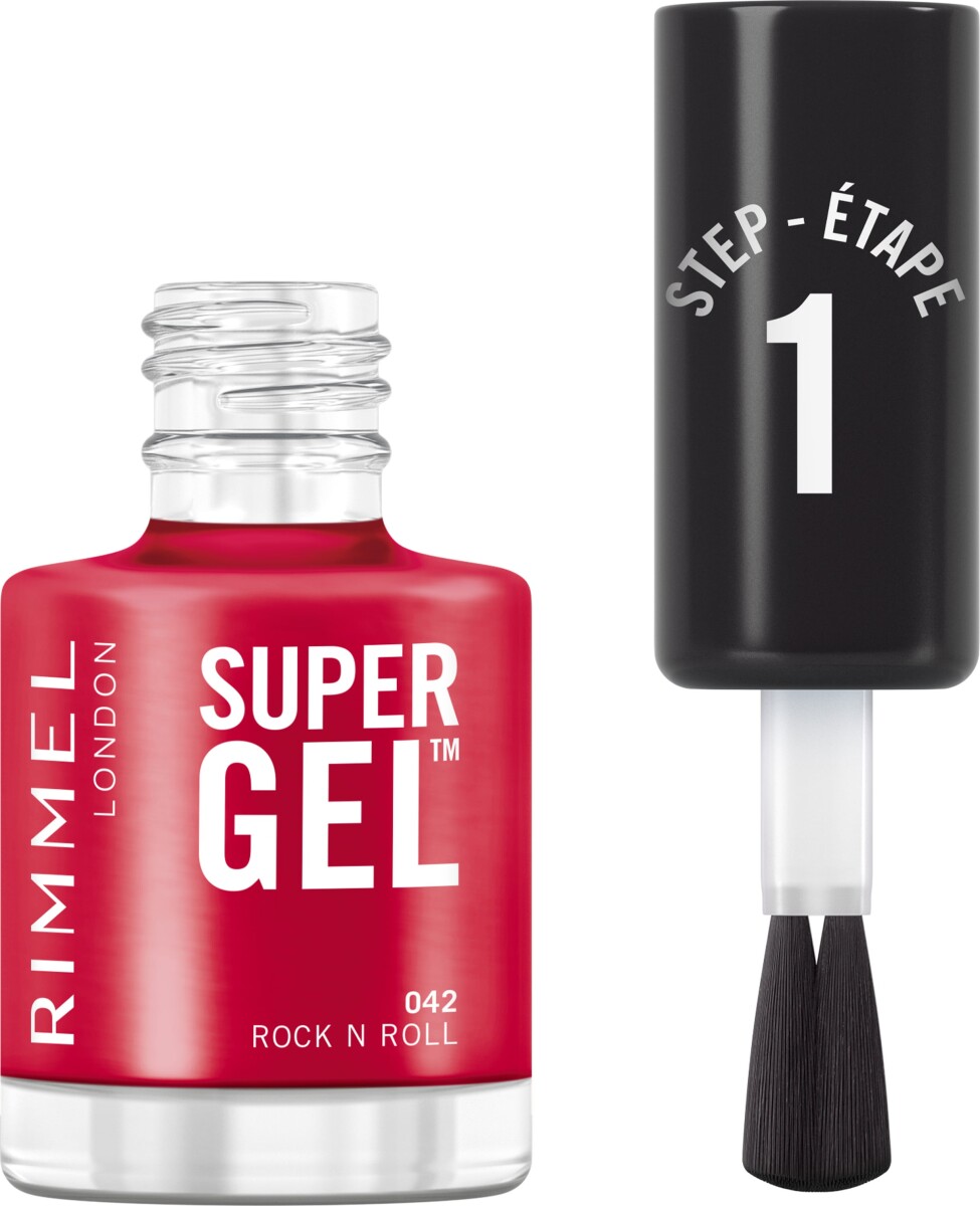 Rimmel London - Super Gel Nail Polish - 042 Rock N Roll - 12 Ml