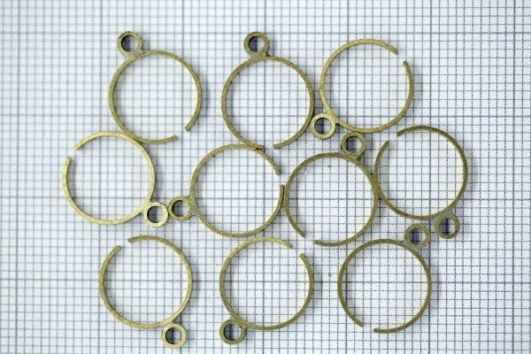 Billing Boats Fittings - Ringe - 11 Mm - 10 Stk
