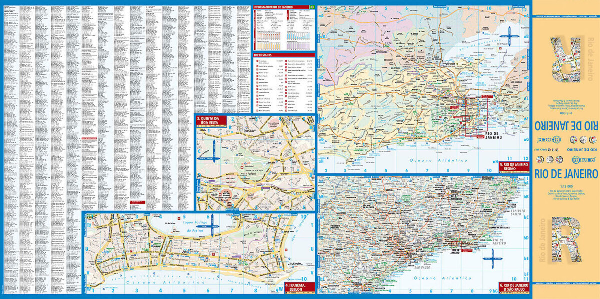 Rio De Janeiro - Borch Maps